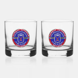 Vaso De Whiskey 10ª División de Montaña Retirado