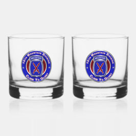 Vaso De Whiskey 10.ª División de Montaña