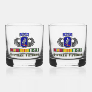Vaso De Whiskey 173.ª Brigada Aérea Veterana de Vietnam