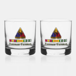 Vaso De Whiskey 1.ª División Armada Veterana de Vietnam