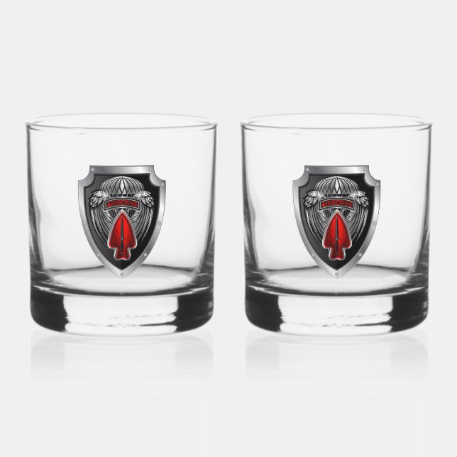 Vaso De Whiskey 1.ᵉʳ delta del destacamento operacional especial (Anverso)