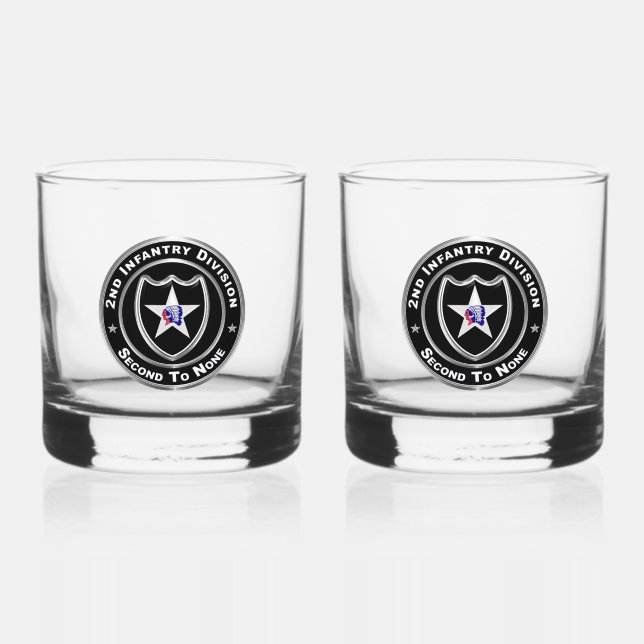 Vaso De Whiskey 2.ª División de Infantería (Anverso)