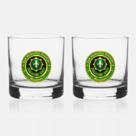 Vaso De Whiskey 2.º Regimiento de Caballería Armado ACR