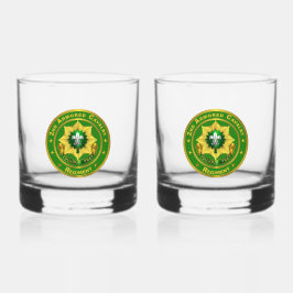 Vaso De Whiskey 2.º Regimiento de Caballería Armado ACR