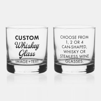 Vaso De Whiskey 2 x Personalizado de vidrio Whiskey personalizado