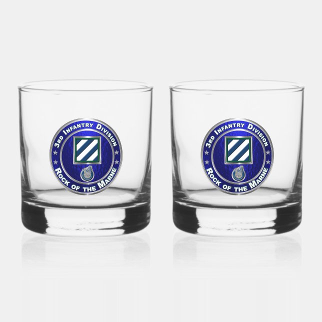 Vaso De Whiskey 3.ª División de Infantería (Anverso)
