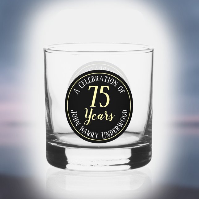 Vaso De Whiskey 75.ª Celebración (Subido por el creador)