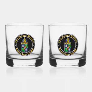 Vaso De Whiskey 75.º Regimiento de Peregrinos