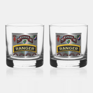Vaso De Whiskey 75.º Regimiento de Peregrinos