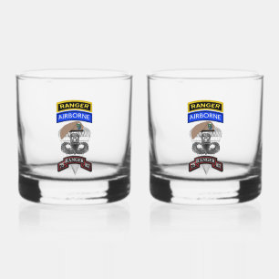 Vaso De Whiskey 75.º Regimiento de Peregrinos
