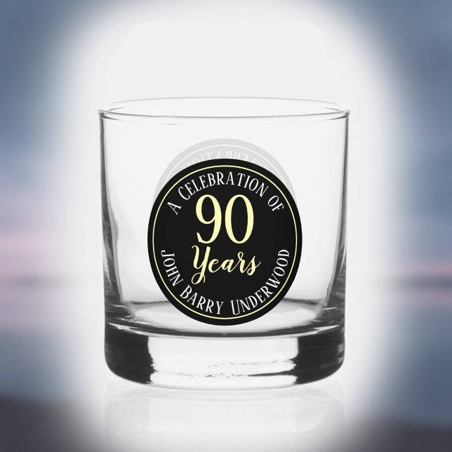 Vaso De Whiskey 90.ª Celebración (Subido por el creador)
