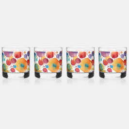 Vaso De Whiskey A Bunch of Splatter