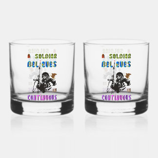 Vaso De Whiskey A Soldier Believes in Continuous