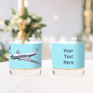 Vaso De Whiskey Aerolínea Tupolev (Т у п о е) Tu-104