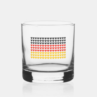 Vaso De Whiskey Alemania OYE EL Vidrio DE LAS PILAS DE PELO