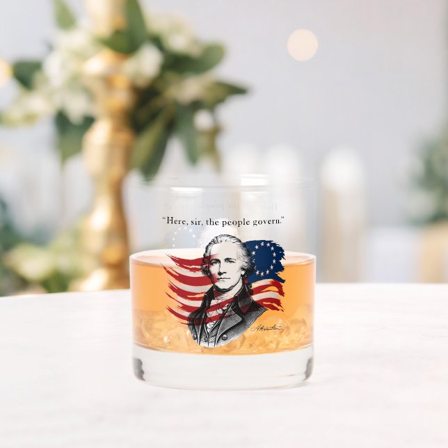 Vaso De Whiskey Alexander Hamilton (Insitu (Boda))