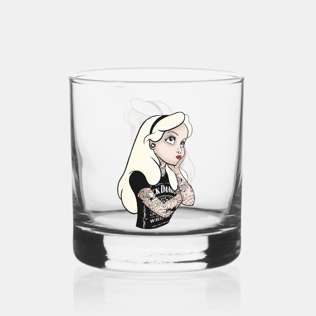 Vaso De Whiskey Alicia (Anverso)