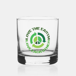 Vaso De Whiskey Amar al activista ambiental de la Tierra