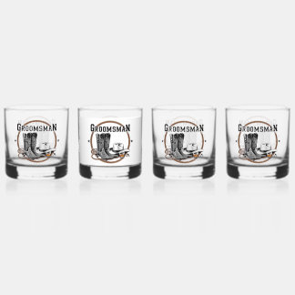 Vaso De Whiskey Amigo del novio