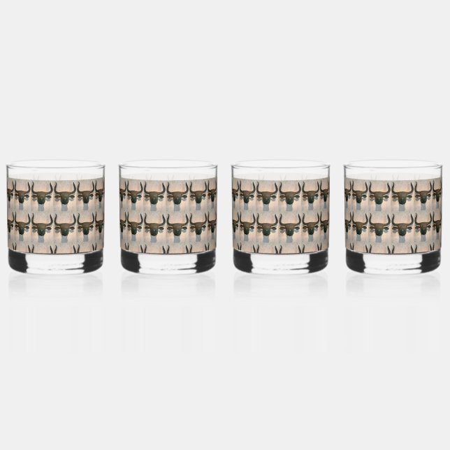 Vaso De Whiskey Ancient Bull (Reverso)