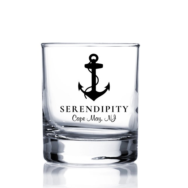 Vaso De Whiskey Anclaje clásico del barco (Subido por el creador)