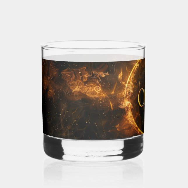 Vaso De Whiskey Anillo de ONE (Anverso)