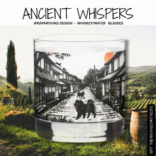 Vaso De Whiskey ANTIGUOS SILENCIANTES VARONES DE agua