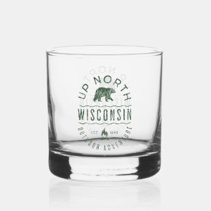 Vaso De Whiskey Arriba del norte de Wisconsin