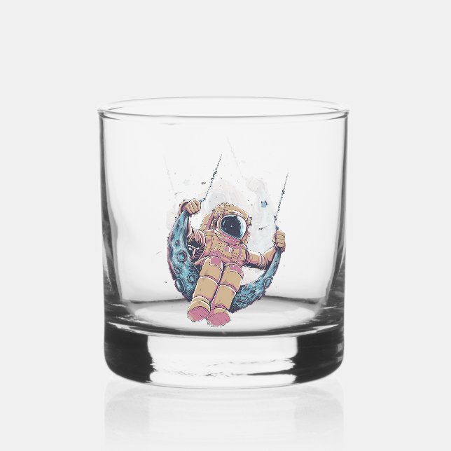 Vaso De Whiskey Astronauta (Anverso)