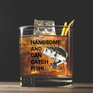 Vaso De Whiskey Atractivo y capaz de atrapar el pez Largemouth Bas