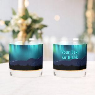 Vaso De Whiskey Aurora Borealis