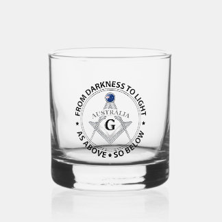 Vaso De Whiskey Australia freemasonry sign