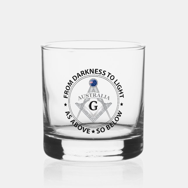 Vaso De Whiskey Australia freemasonry sign (Anverso)