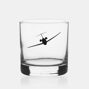 Vaso De Whiskey Avión Jet