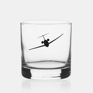 Vaso De Whiskey Avión Jet