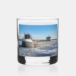 Vaso De Whiskey Barco de los Grandes Lagos de Manitoulin