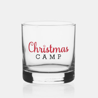 Vaso De Whiskey Barware de vidrio de Camp para navidades | Mejores