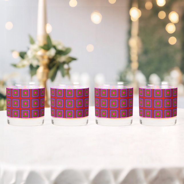 Vaso De Whiskey Barware retro de los años 60 (Insitu (Boda))