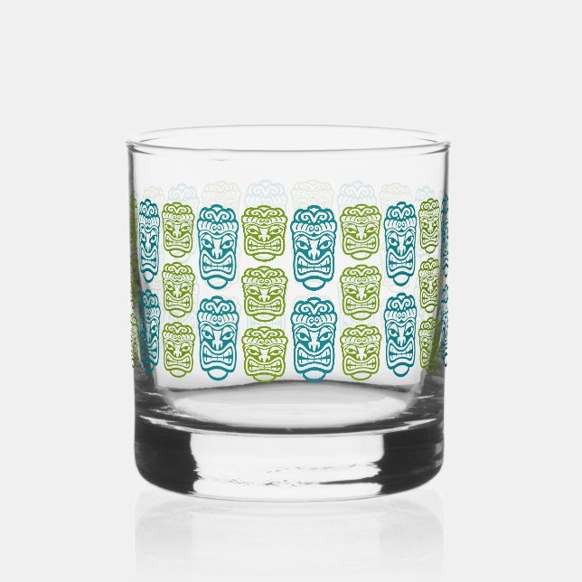 Vaso De Whiskey Beach Bar Fiesta Retro Tiki (Anverso)