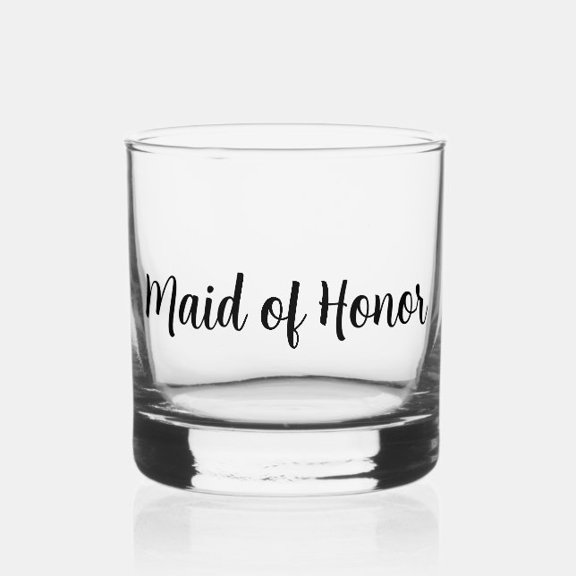 Vaso De Whiskey Boda de Honor (Anverso)