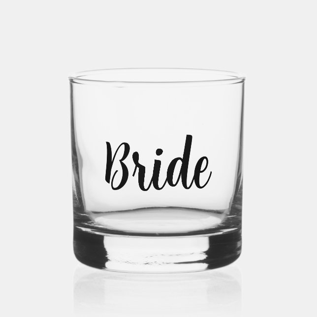 Vaso De Whiskey Boda de novia (Anverso)