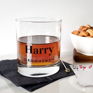 Vaso De Whiskey Boda Groomsmen Gift