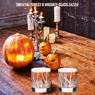 Vaso De Whiskey Bosque esquelético II