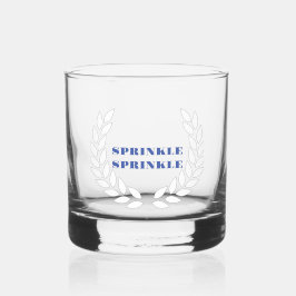 Vaso De Whiskey Boujee Blues Whiskey Glass