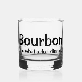 Vaso De Whiskey Bourbon es delicioso