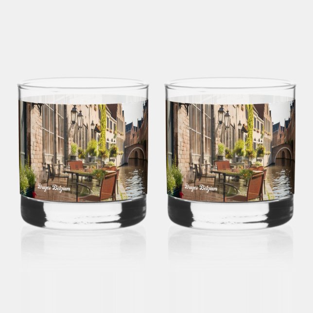 Vaso De Whiskey Brujas Bélgica Sketch Medieval | (Reverso )