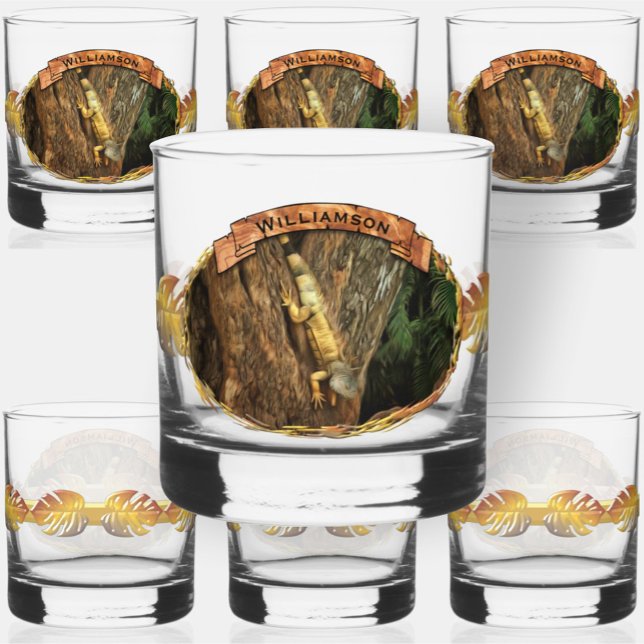 Vaso De Whiskey Bucerias Iguana 1069 (Subido por el creador)