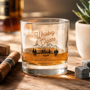 Vaso De Whiskey Cabaña de Casa de Lago para Despedida de Soltero c