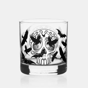 Vaso De Whiskey Calaveras decorativas de Halloween