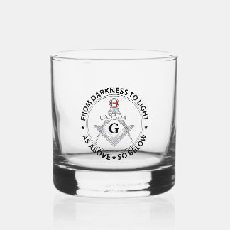 Vaso De Whiskey Canada freemasonry sign